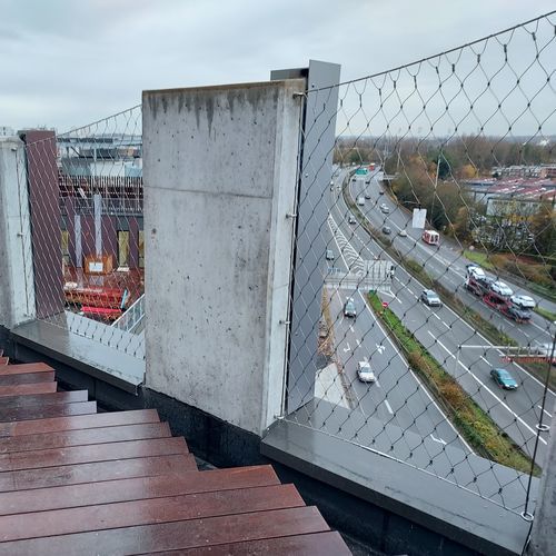 Maille métallique en inox - FILET INOX  - MC&I - pour bâtiment / architecturale / à maillage losangé