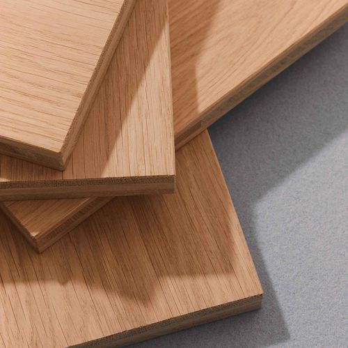 Parquet contrecollé - LAYERS  - Dinesen - en chêne / pont de bateau / huilé