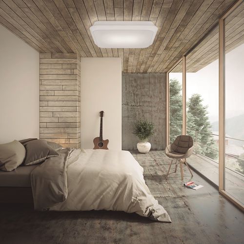 Plafonnier contemporain - CLOUD - Ole! Lighting - rond / carré / en toile