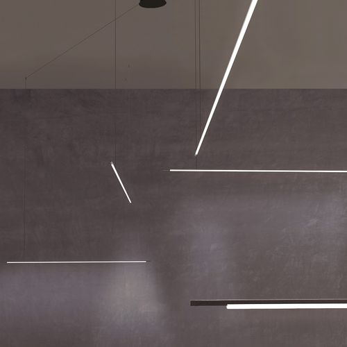 Suspension - RITA POP - Ole! Lighting - en aluminium / en polycarbonate / contemporaine