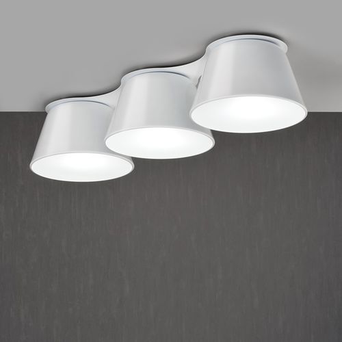 Plafonnier contemporain - SENTO - Ole! Lighting - conique / en métal / en acrylique