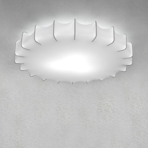 Plafonnier contemporain - SWEET - Ole! Lighting - rond / en toile / à LED