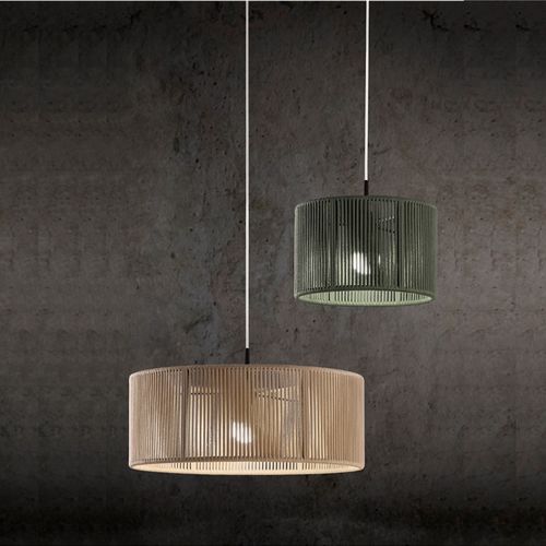 Suspension - SENIA - Ole! Lighting - en corde / design original / d'intérieur