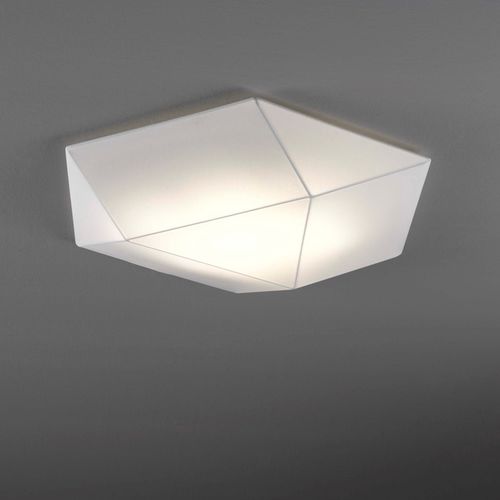 Plafonnier design original - CLONE - Ole! Lighting - hexagonal / en métal / en toile