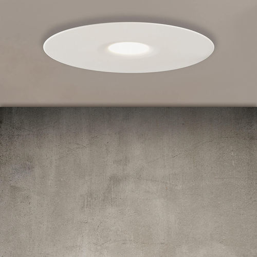 Plafonnier design minimaliste - FLIPPO - Ole! Lighting - rond / en aluminium / en acrylique