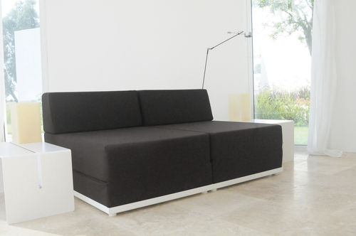 Canapé lit - 4 INSIDE - RADIUS DESIGN - contemporain / en tissu acrylique / beige