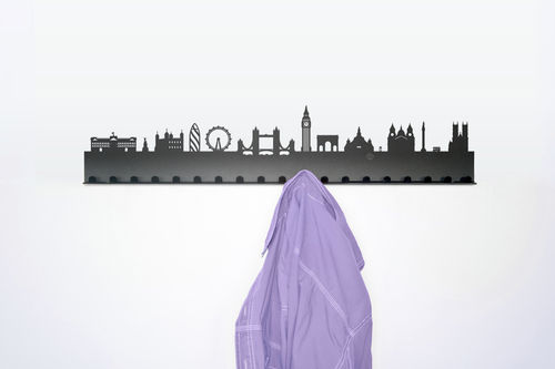Porte-manteau mural - CITY - RADIUS DESIGN - contemporain / en acier à revêtement par poudre