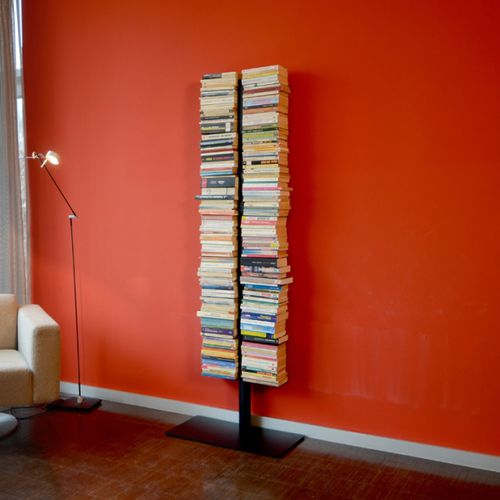 Bibliothèque contemporaine - BOOKSBAUM 1 BIG - RADIUS DESIGN - en acier à revêtement par poudre