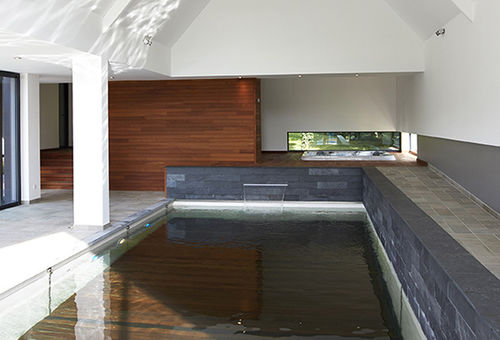 Piscine d'intérieur - LILLE - PISCINES CARRE BLEU - pour hôtel / enterrée / en béton