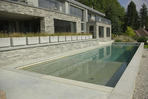 Piscine couloir de nage - CB SUISSE - PISCINES CARRE BLEU - d'extérieur / pour hôtel / enterrée