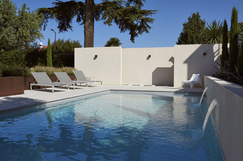 Piscine d'extérieur - PORTELLI TOULOUSE - PISCINES CARRE BLEU - enterrée / en béton