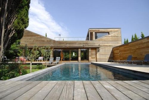 Piscine d'extérieur - MARSEILLE - PISCINES CARRE BLEU - enterrée / en béton