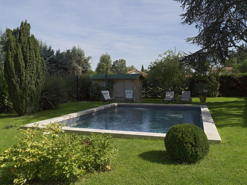 Piscine d'extérieur - MONTAGNY NATUREL - PISCINES CARRE BLEU - enterrée / en béton