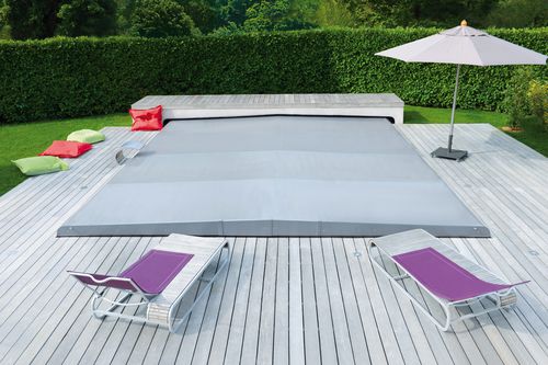 Couverture de piscine à barres - INTÉGRALE   - PRIMA - automatique / de sécurité