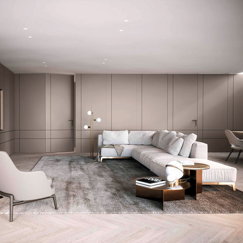 Canapé modulable - DRESS CODE  - Olivieri - contemporain / en tissu / avec coussin amovible