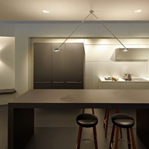 Suspension - SENTO SOFFITTO DUE - Occhio - en aluminium / en acier / en verre