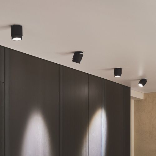 Spot de plafond - LUI ALTO , LUI ALTO DOPPIO - Occhio - à LED / rond / résidentiel