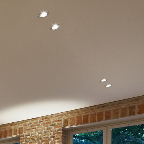 Spot encastrable au plafond - PIÙ R PIANO SEAMLESS - Occhio - à LED / rond / professionnel