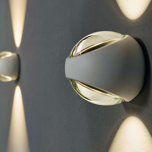 Applique murale contemporaine - SITO VERTICALE , SITO GIÙ , SITO LATO - Occhio - d'extérieur / en aluminium / en verre