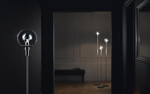 Lampe sur pied - DIVO: STILO - Occhio - en verre / en métal / contemporaine