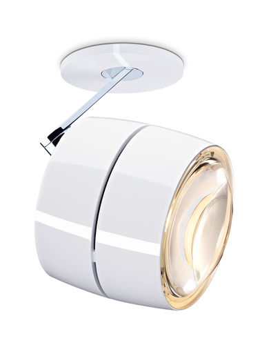 Spot de plafond - PIÙ ALTO² 3D UP - Occhio - à LED / rond / en métal