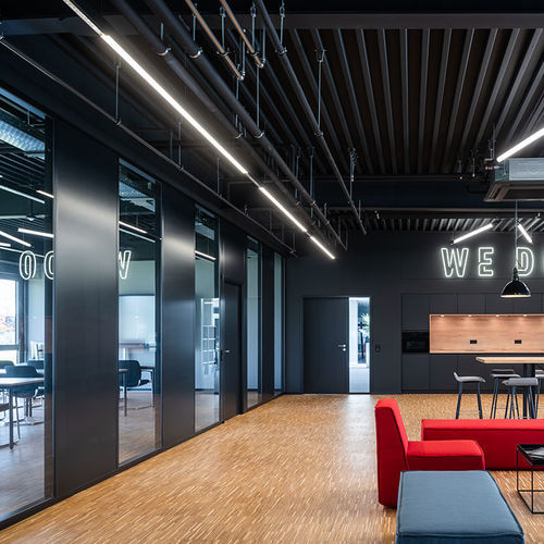 Profil éclairant intégré - TUGRA - TRILUX France S.A.S - à LED / modulaire / de service