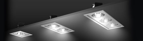 Spot encastrable au plafond - MAGCARDO - RZB - halogène / d'aluminium / en métal