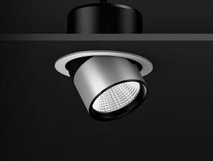 Spot encastrable au plafond - PURA R - RZB - halogène / rond / d'aluminium