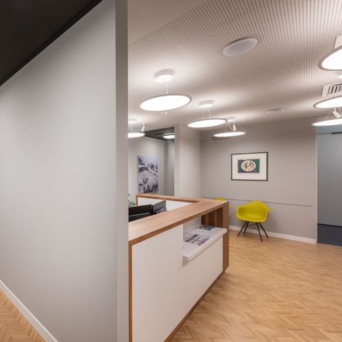 Luminaire suspendu - FLAT SLIM DISC - RZB - à LED / rond / cintrable