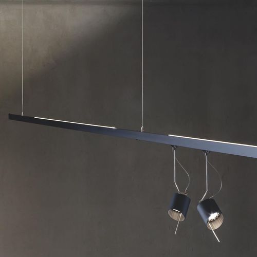 Luminaire suspendu - LINE - Buschfeld Design - à LED / linéaire / professionnel