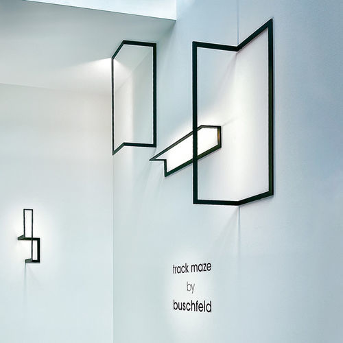 Applique murale contemporaine - TRACK MAZE - Buschfeld Design - d'intérieur / en métal / sculpturale