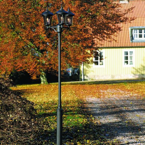 Lampadaire de jardin - VIRGO:  - Gnosjö Konstsmide - classique / en aluminium / à LED