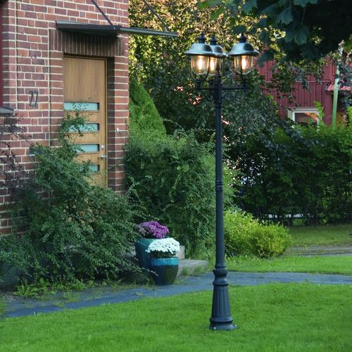 Lampadaire de jardin - PARMA - Gnosjö Konstsmide - classique / en aluminium / fluorescent