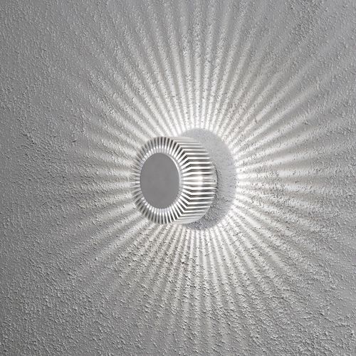 Applique murale contemporaine - MONZA - Gnosjö Konstsmide - de jardin / en aluminium / ronde