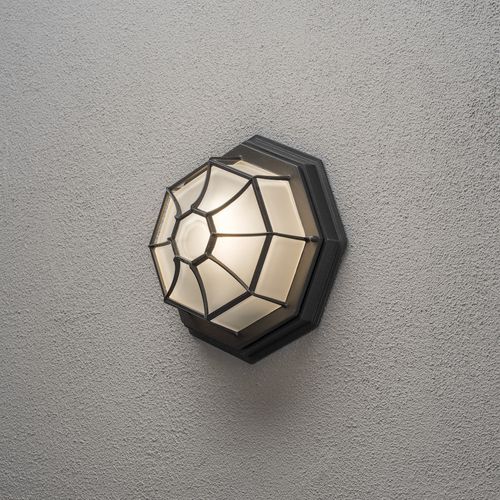 Applique murale classique - BUDGET - Gnosjö Konstsmide - d'extérieur / en aluminium / ronde