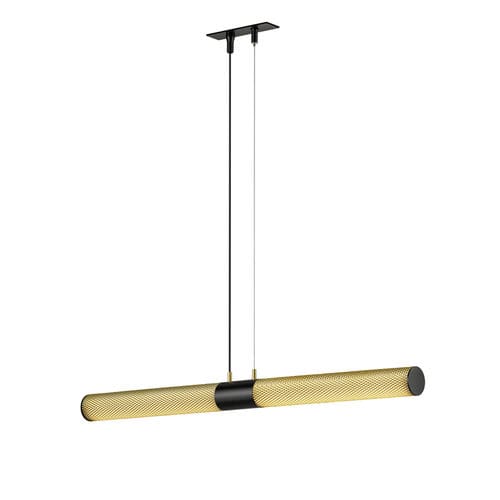 Suspension - 34.238.03 - Baulmann Leuchten - en métal / en laiton / en satin