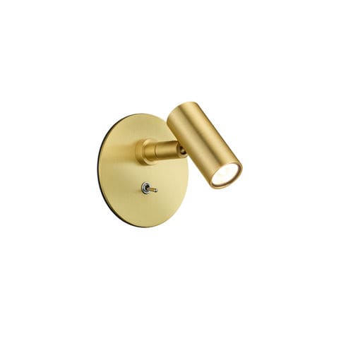 Applique murale contemporaine - 64.509.03 - Baulmann Leuchten - d'intérieur / en laiton / cylindrique