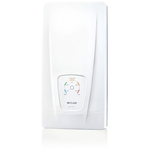 Chauffe-eau instantané électrique - DCX NEXT - CLAGE GmbH - mural / vertical / pour salle de bain