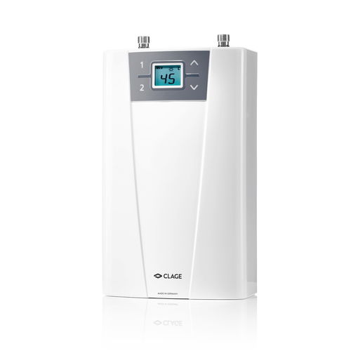 Chauffe-eau instantané électrique - CEX 7-U - CLAGE GmbH - mural / sous évier / vertical