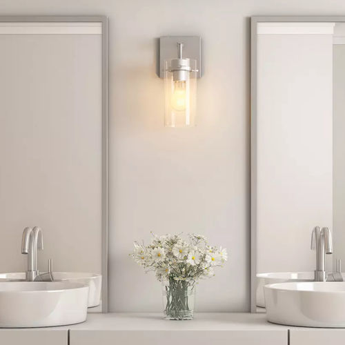Applique murale contemporaine - MENTOR - GE Lighting - d'intérieur / en verre / en nickel