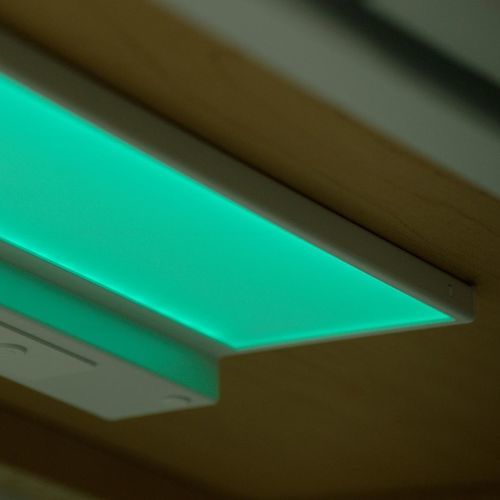 Luminaire apparent - CYNC - GE Lighting - LED RGB / rectangulaire / résidentiel