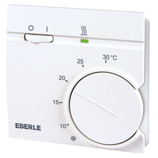 Thermostat pour chauffage - RTR 9725 - Eberle Controls - d'ambiance / blanc