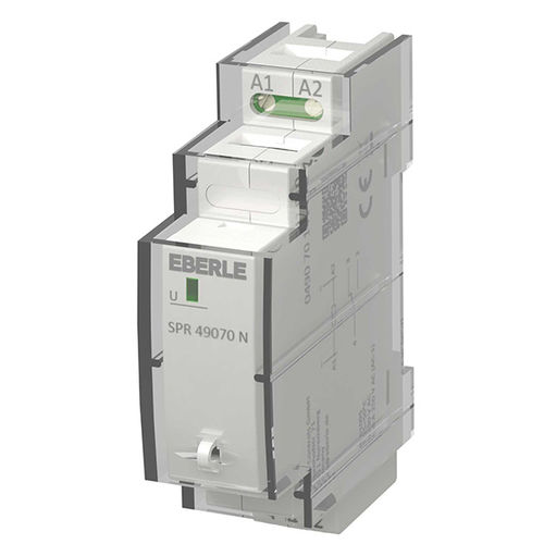Relais électromécanique 230 Vca - SPR 490 70 N - Eberle Controls - NO/NF / de couplage / sur rail DIN