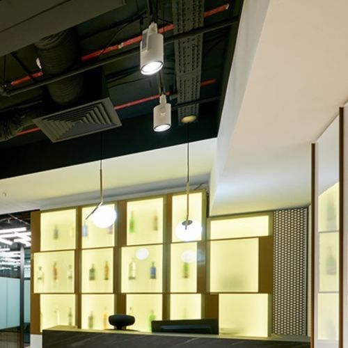 Éclairage sur rail à LED - AS425 - PERFORMANCE IN LIGHTING - rond / en fonte d'aluminium / en aluminium extrudé