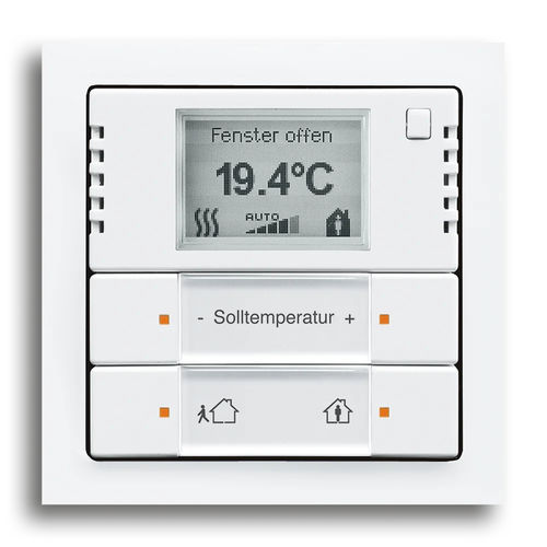 Régulateur de température KNX - WITH TOUCH SENSOR - BUSCH-JAEGER - de salon / pour chambre à coucher / d'ambiance