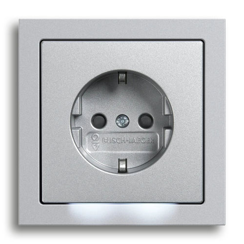 Prise de courant - STEPLIGHT® - BUSCH-JAEGER - murale / en saillie / contemporaine