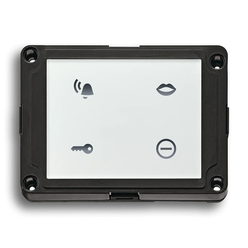 Visiophone noir - Welcome® - BUSCH-JAEGER - résidentiel / mural / d'intérieur