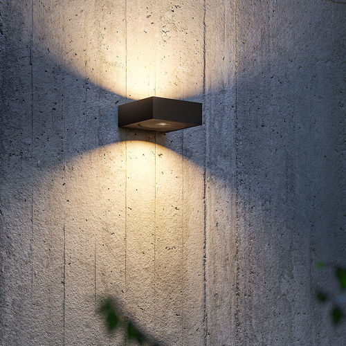 Applique murale contemporaine - LUCI CONTROL - IP44 Schmalhorst - d'extérieur / en aluminium / en verre