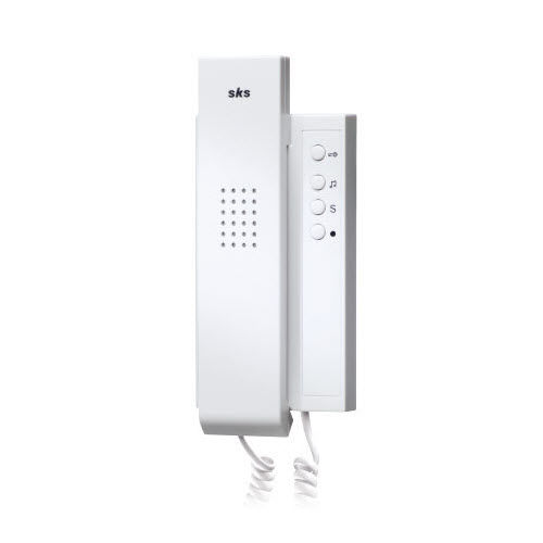 Interphone audio blanc - HT4600 - SKS - Kinkel Elektronik - mural / d'intérieur / à 4 boutons