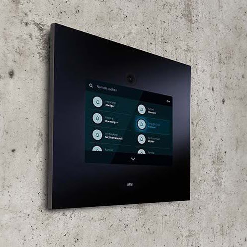 Platine de rue noir - 60001110 - SKS - Kinkel Elektronik - résidentiel / mural / d'extérieur